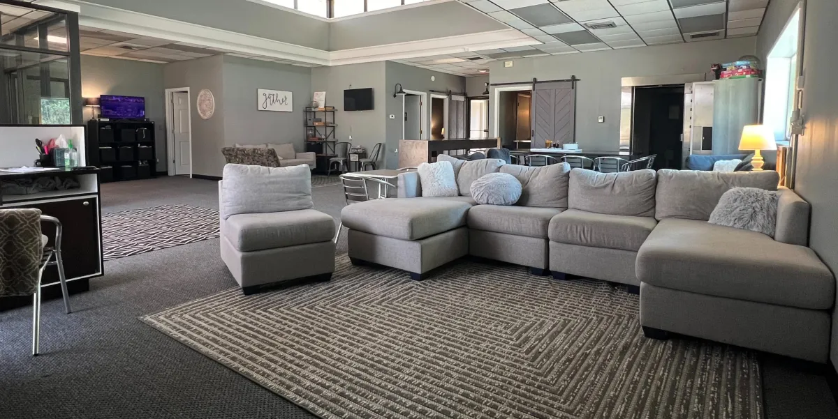 Boutique therapeutic retreat interior