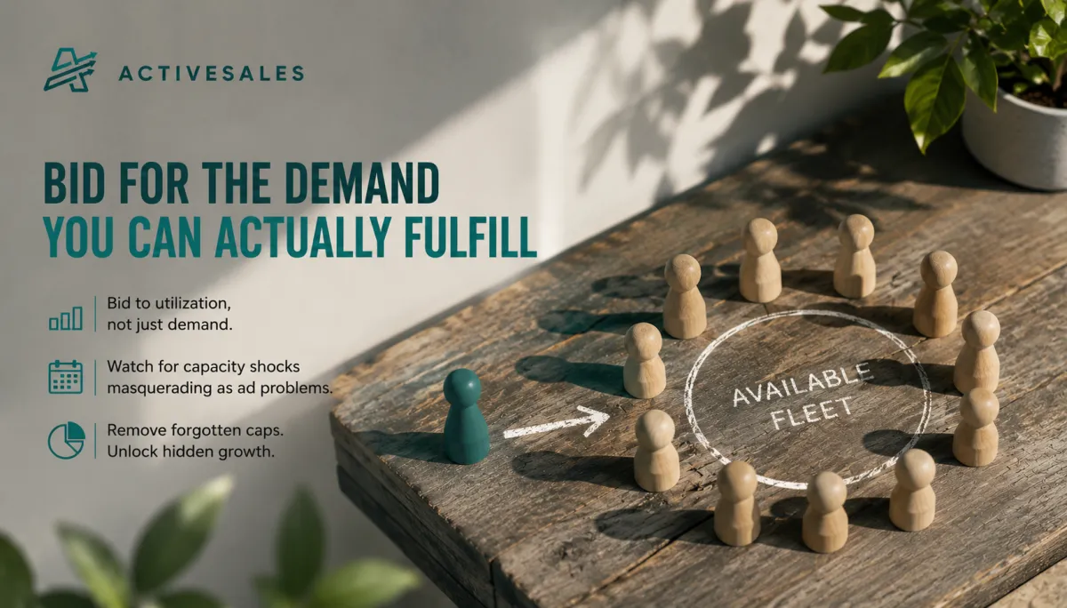 Bid for the Demand You Can Actually Fulfill