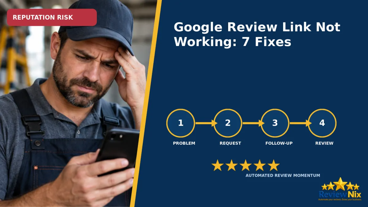 Google Review Link Not Working