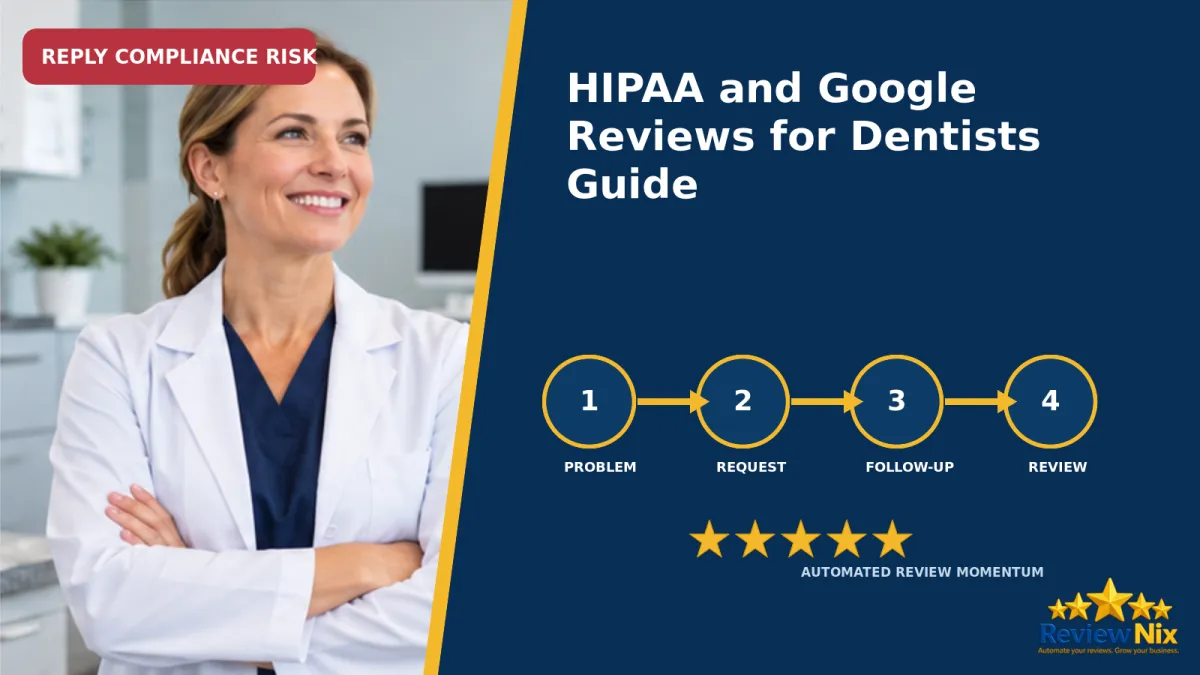 HIPAA and Google Reviews for Dentists