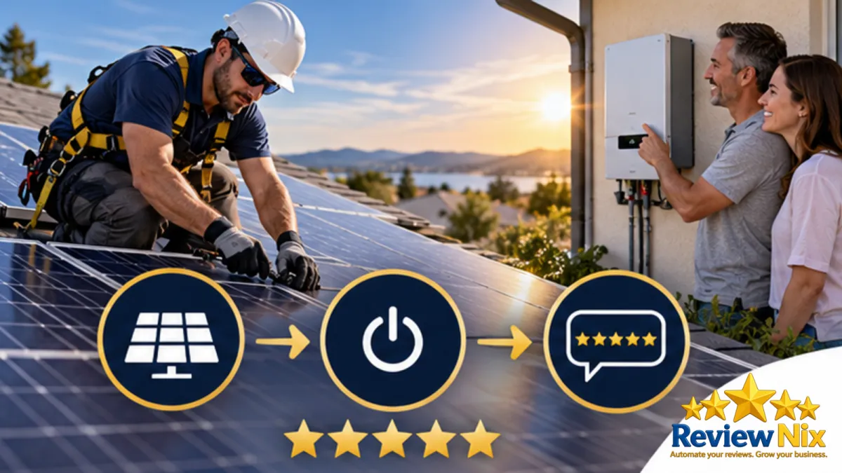 Google Reviews for Solar Installers