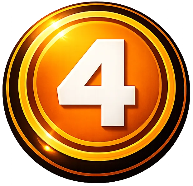 Číslo 4 označující výběr vhodné banky a podání žádosti o konsolidaci úvěrů.