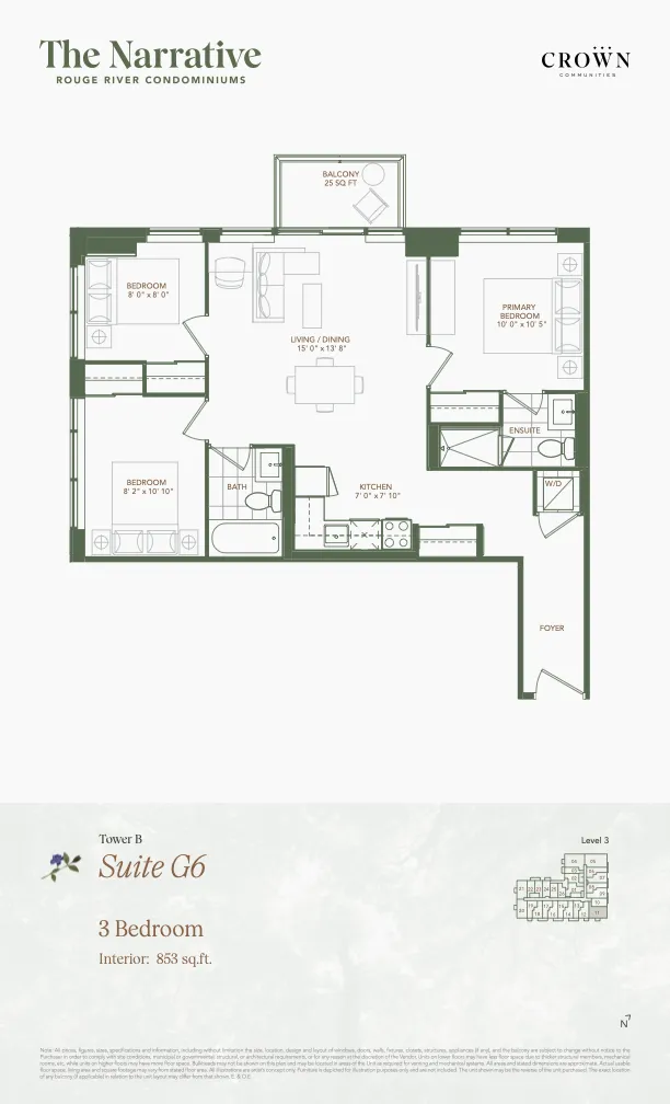 3 Bedroom