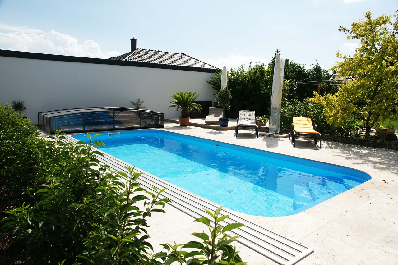 K&S Pool service image image of a pool