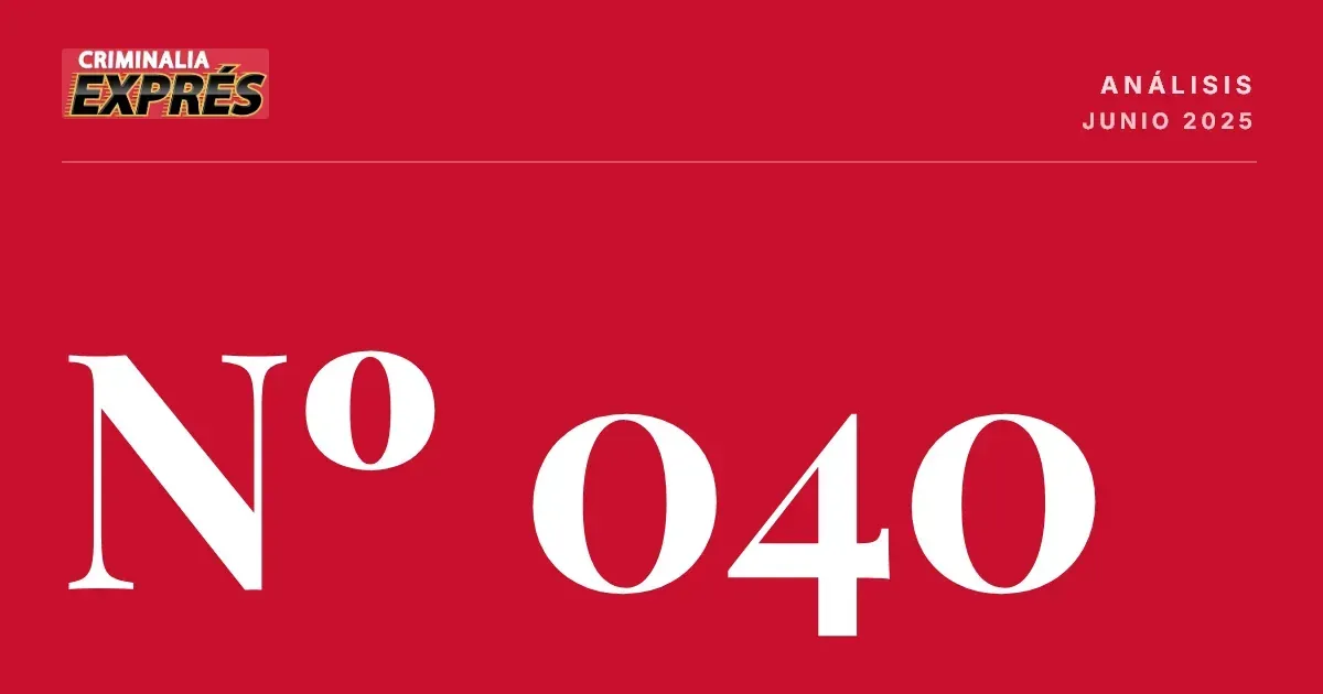 Criminalia Exprés, núm. 040