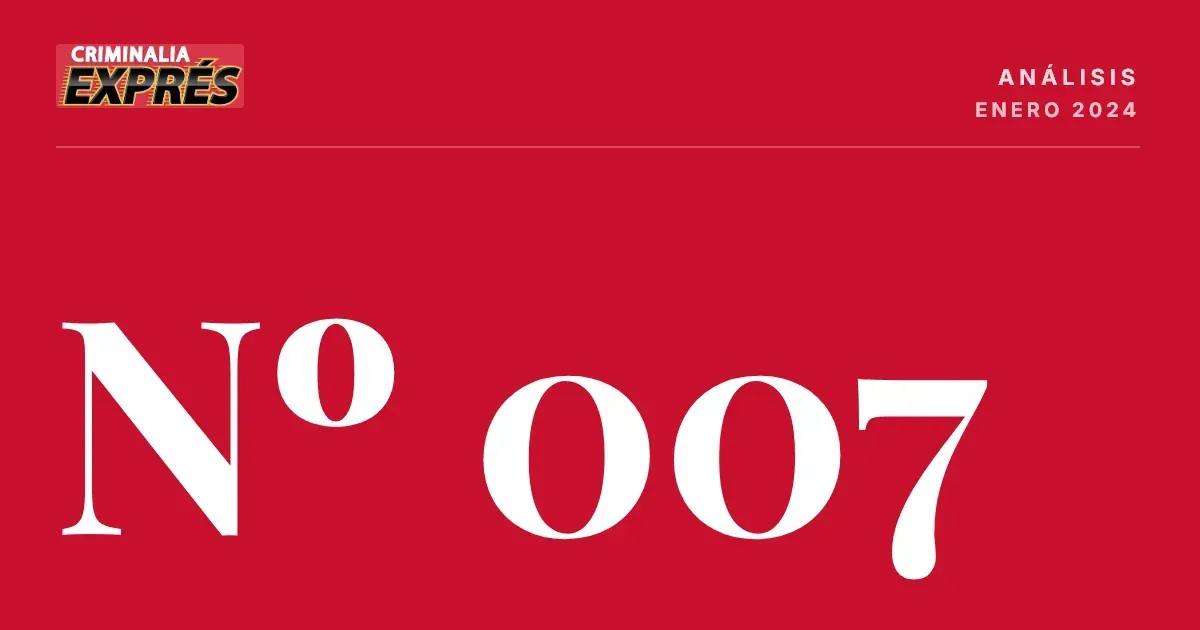Criminalia Exprés, núm. 007