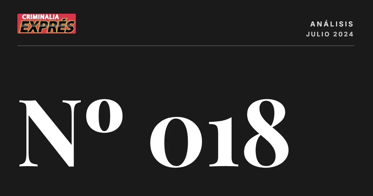 Criminalia Exprés, núm. 018