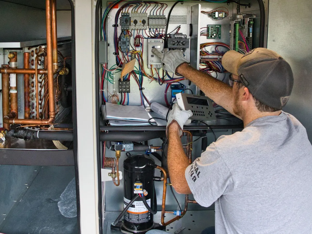 person using MacBook Pro