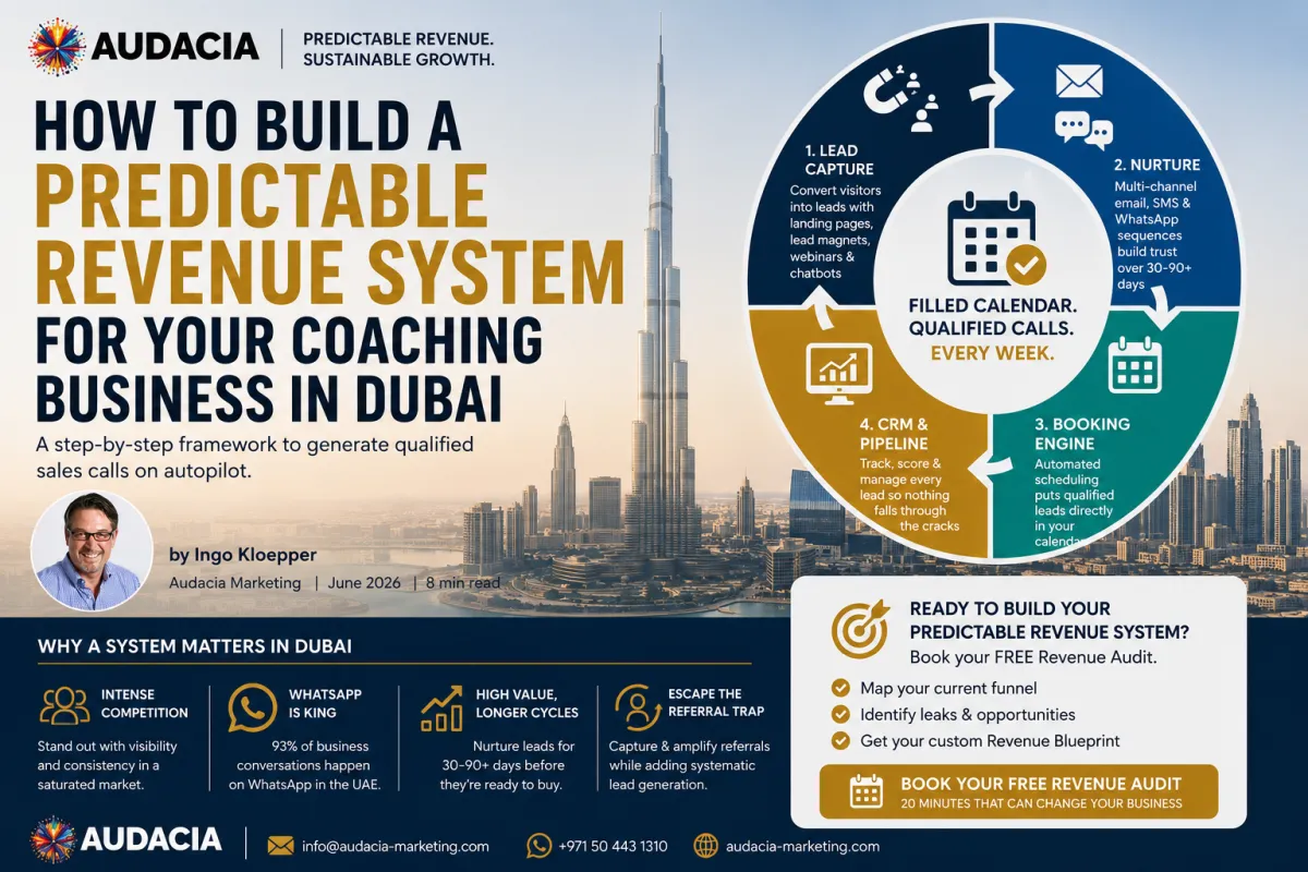 How to Build a Predictable Revenue System for Your Coaching Business in Dubai