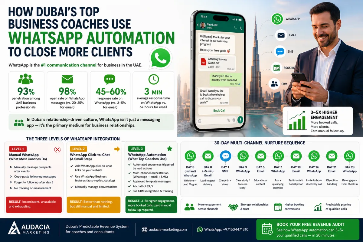 How Dubai's Top Business Coaches Use WhatsApp Automation to Close More Clients