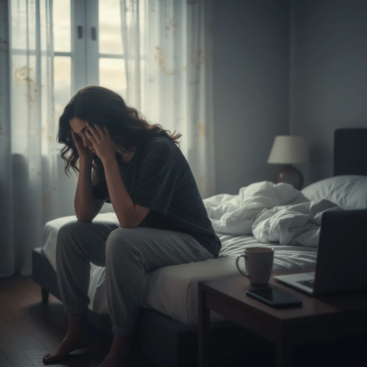 pink green and blue abstract painting