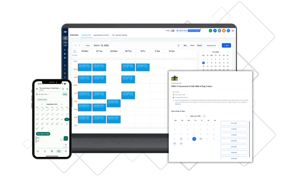 1:1 Booking System