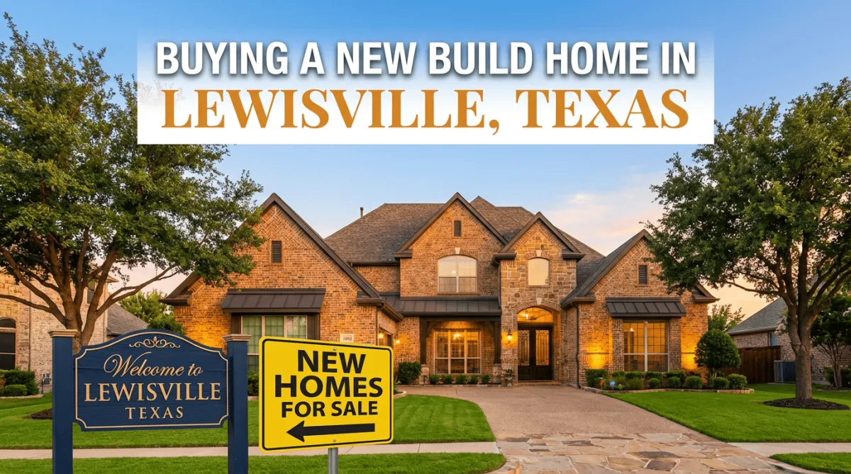 Lewisville TX New Build Homes for Sale