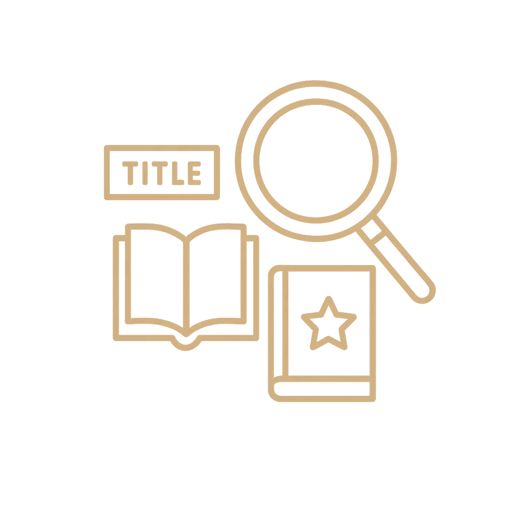 Audit the Assets We review your title, subtitle, cover, description, metadata, categories, ads, and visibility.