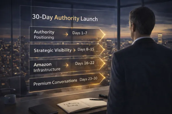The 30-Day Authority Launch Plan: Why High-Ticket Clients Don’t Come From Hype. They Come From Alignment