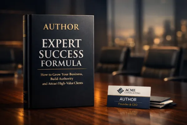 The Book vs. The Business Card: Why One Builds Authority and the Other Gets Forgotten