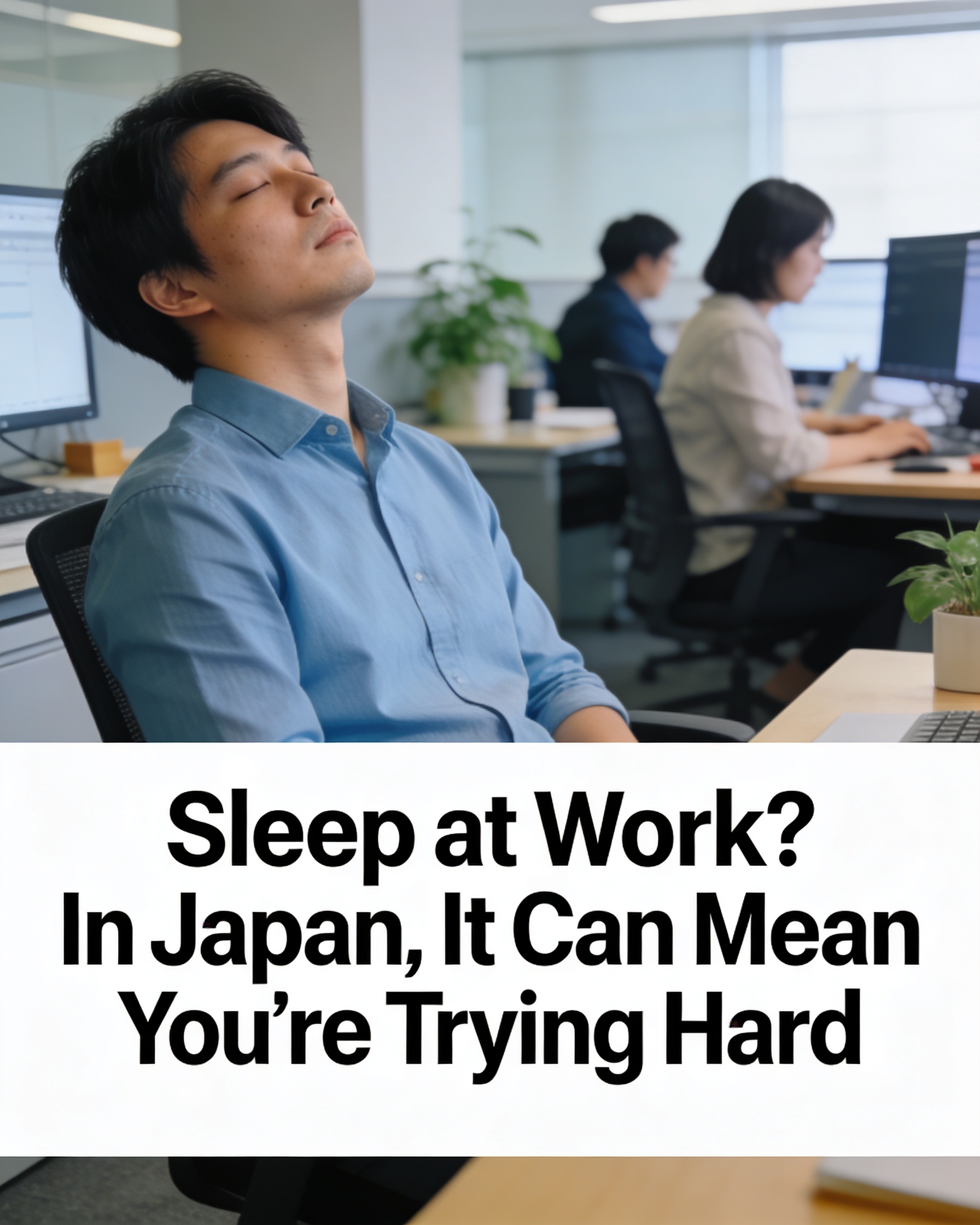 JAPAN: Sleep at work?