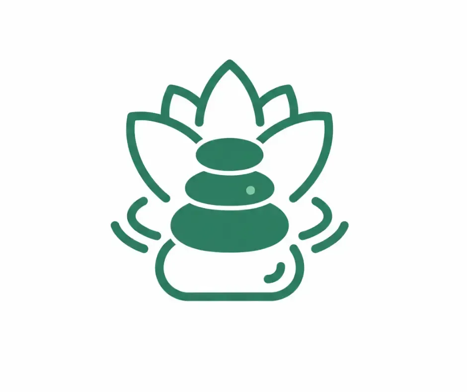 Icono de piedras de equilibrio representando ajustes en ritmo