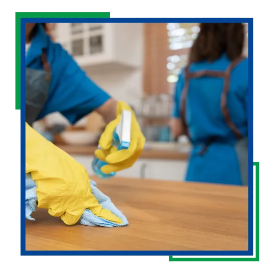 residential deep cleaning in Orchards WA kitchen area