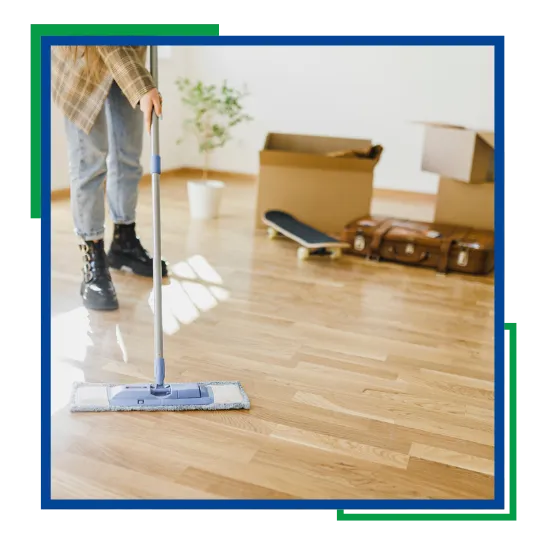 Post-construction cleaning project in Lake Oswego, OR