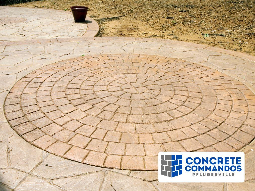 stamped concrete contractors near me
