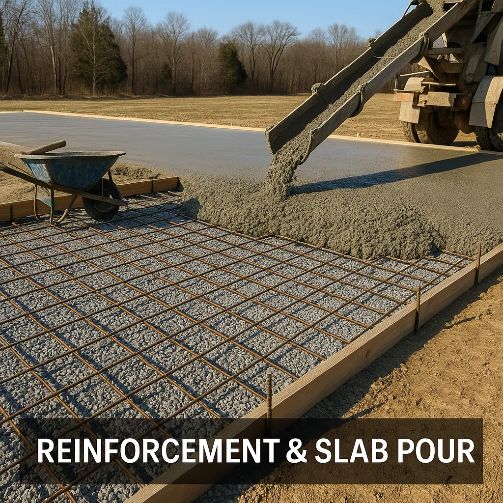 Reinforcement & Slab Pour