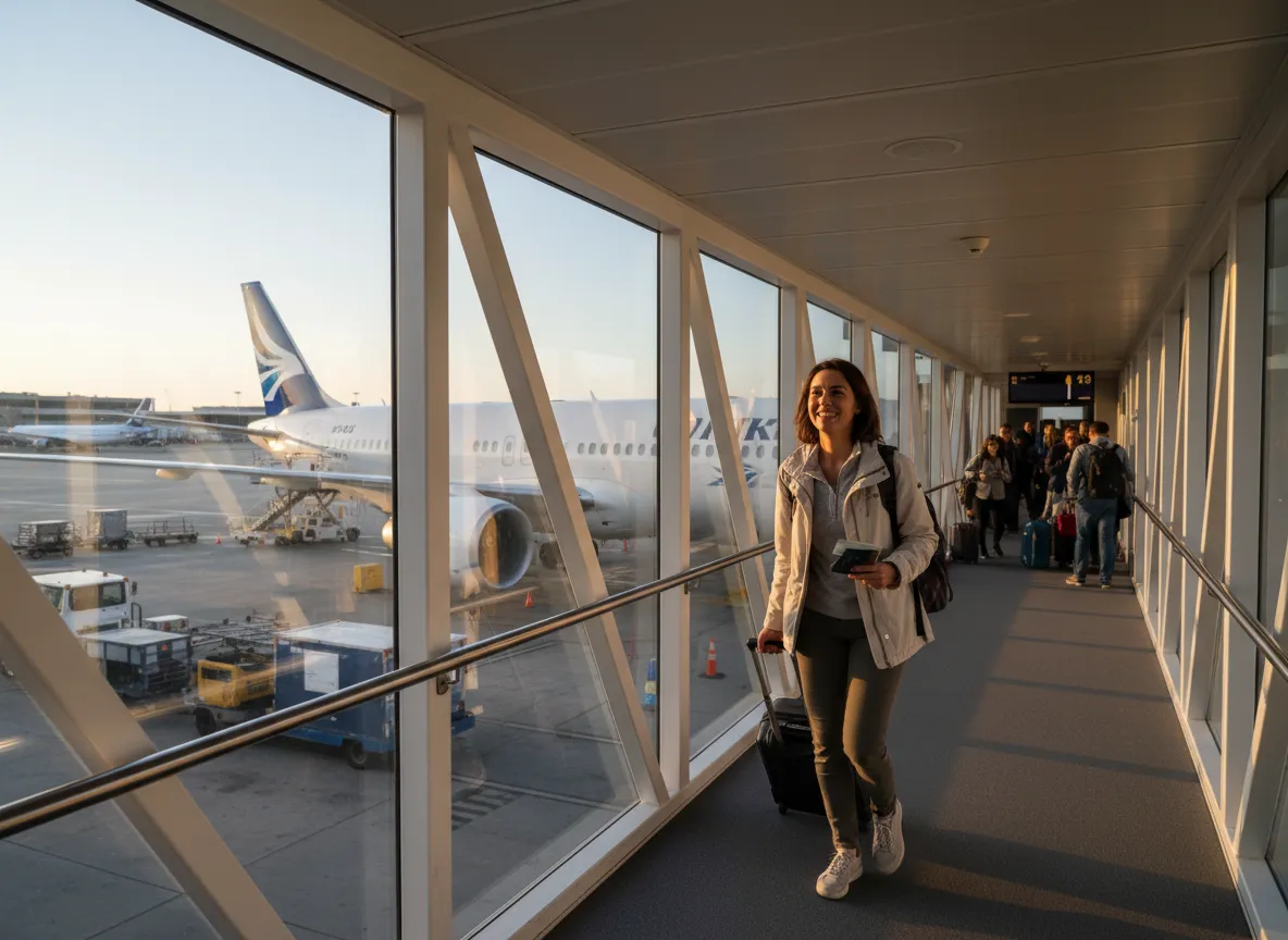 Airplane leaving a contrail across a clear blue sky