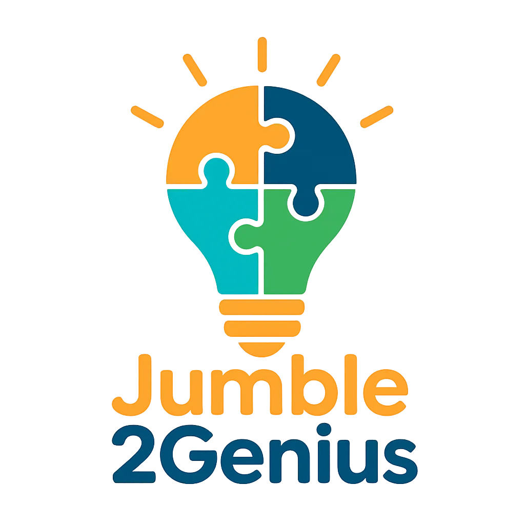 Jumble2Genius Brand Logo