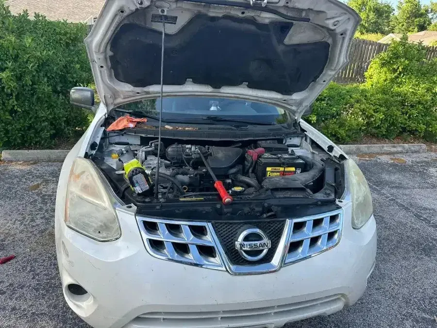 Tampa car repair service at customer’s parking lot