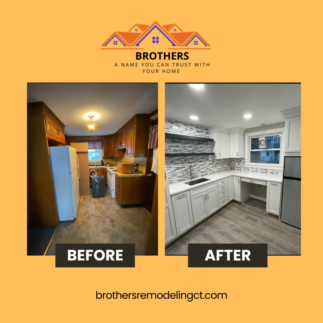 Kitchen Cabinet Refurbishing Near Fairfield County| Brothers Remodeling