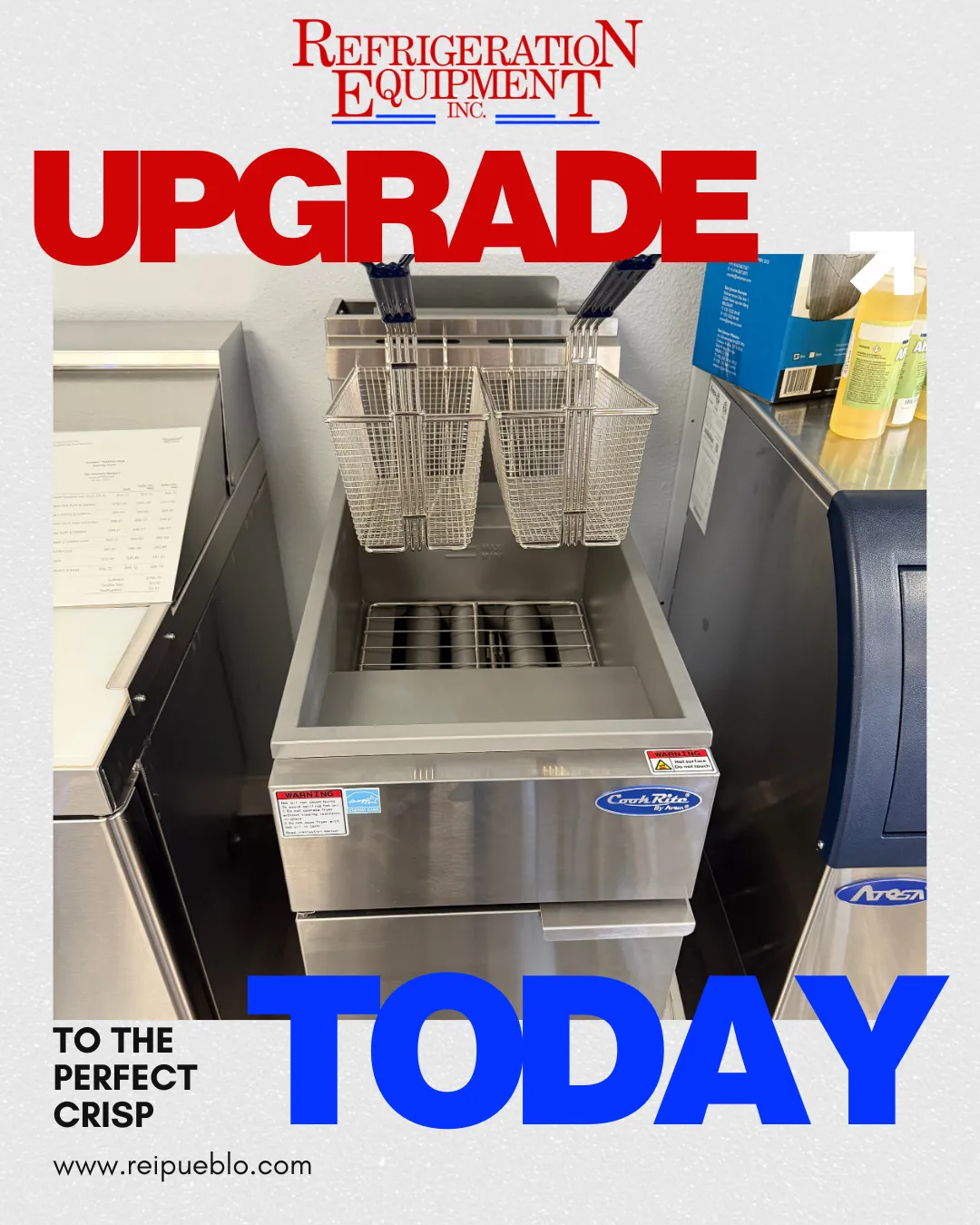 Commercial fryer Pueblo CO, deep fryer for restaurants, kitchen equipment maintenance, restaurant ROI, Pueblo food service.