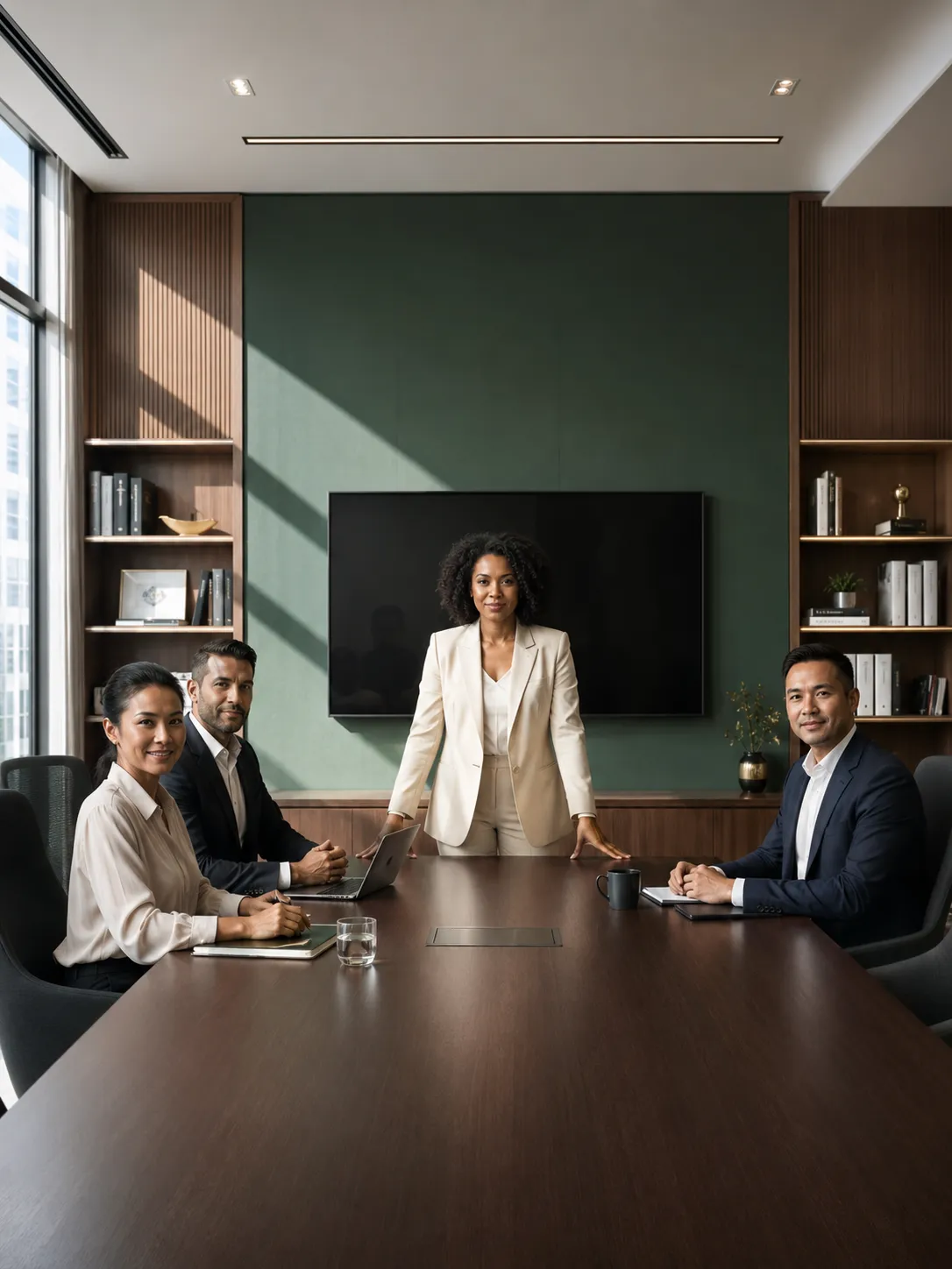 A diverse, polished executive team representing Eden Consultants Group