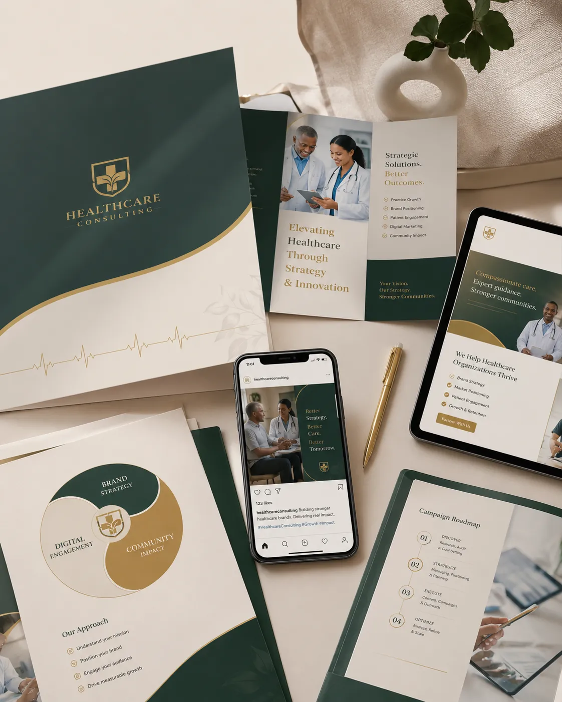 Marketing Strategy Guides Mockup