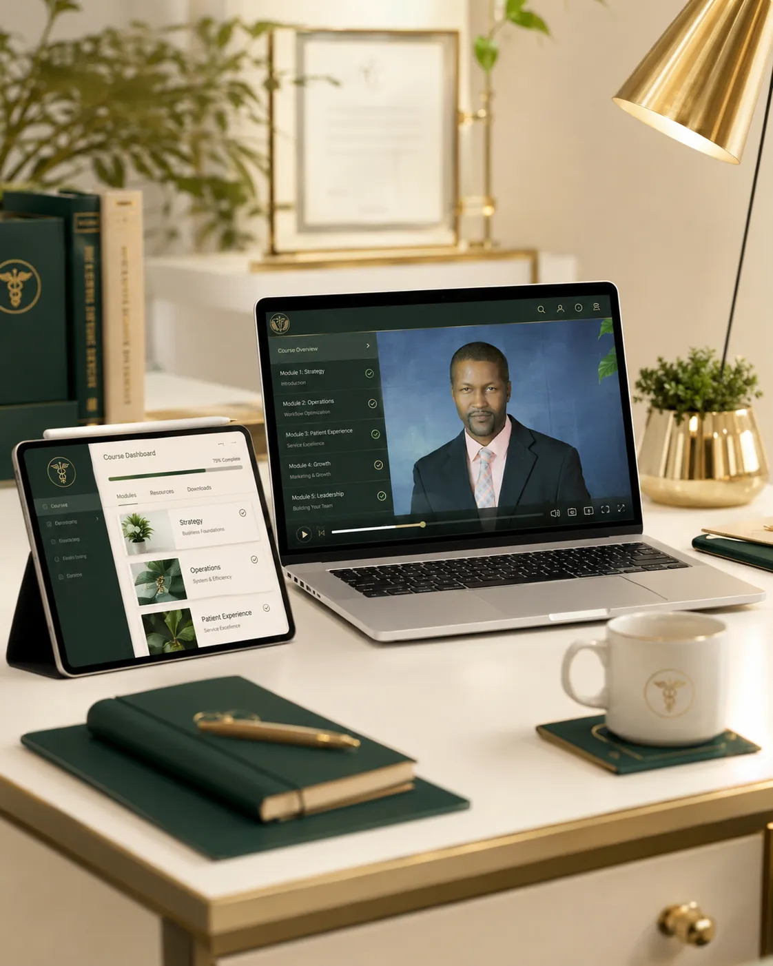 Step-By-Step Video Courses Mockup