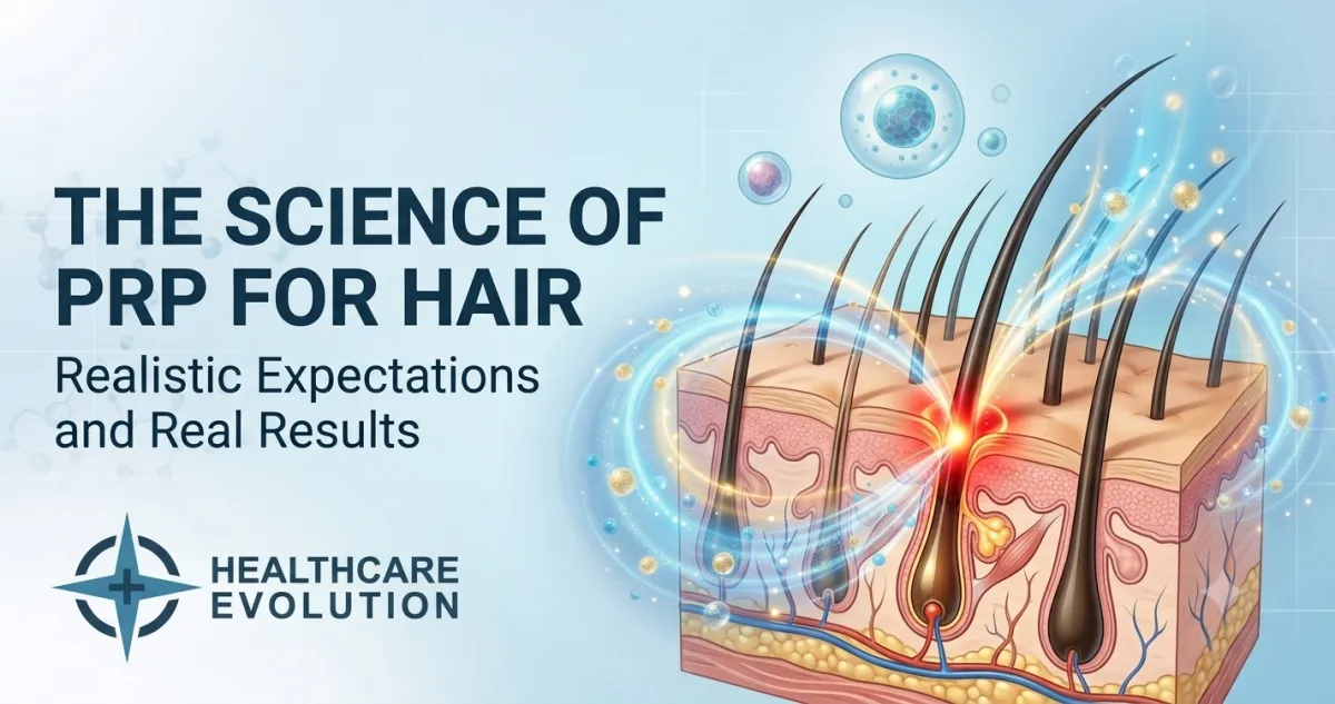 The Science of PRP for Hair: Realistic Expectations and Real Results