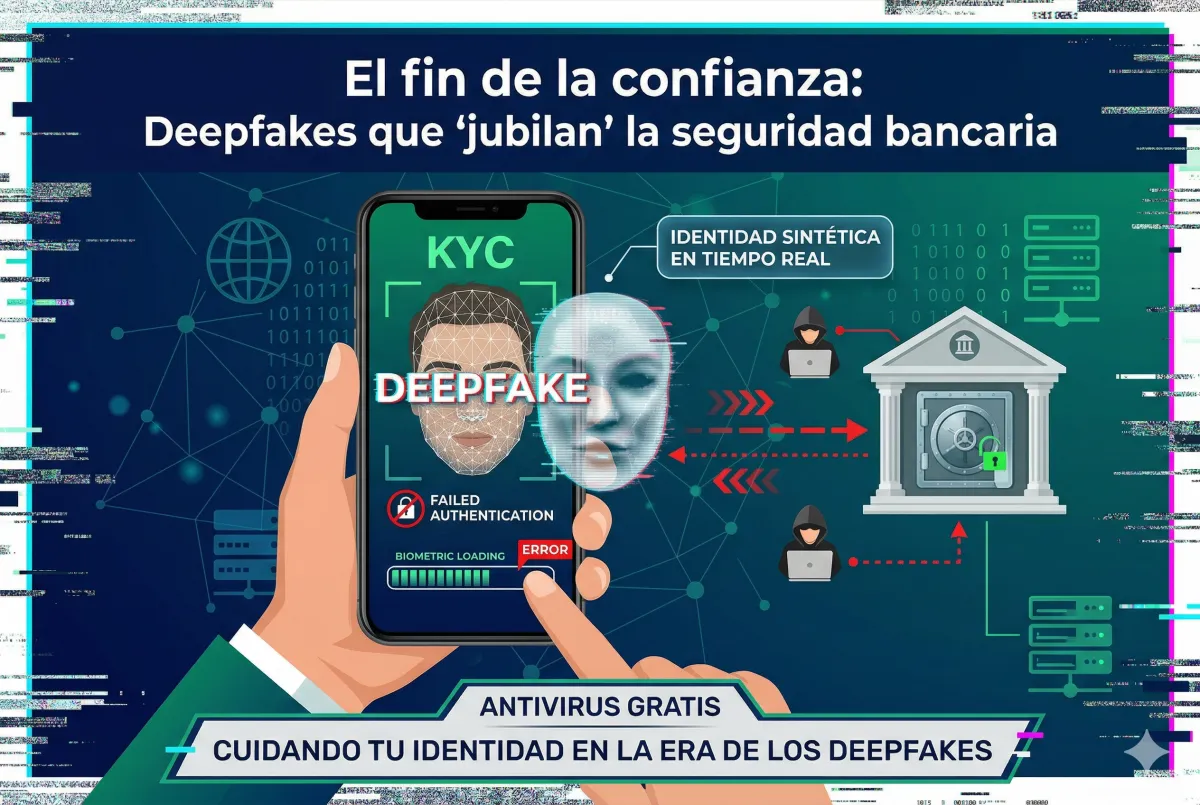 El fin de la confianza: Deepfakes que "jubilan" la seguridad bancaria