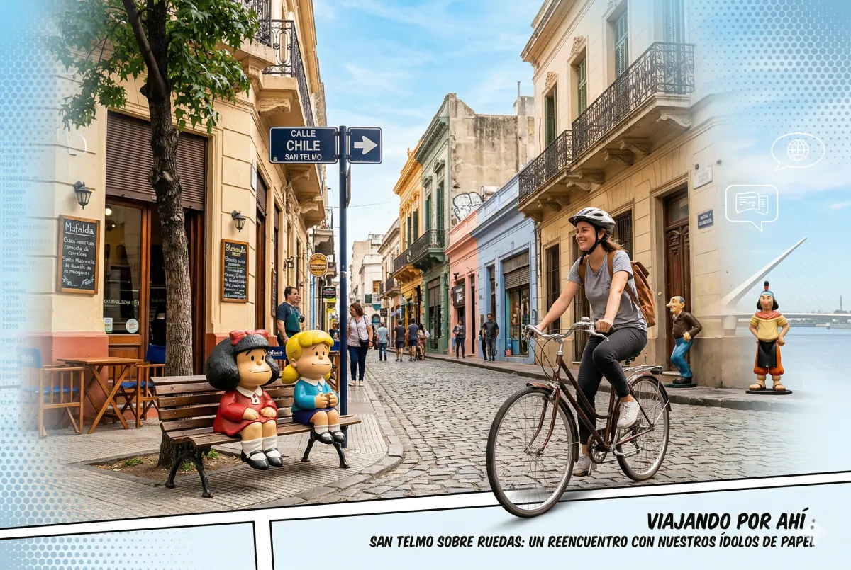 San Telmo sobre ruedas: Un reencuentro con nuestros ídolos de papel