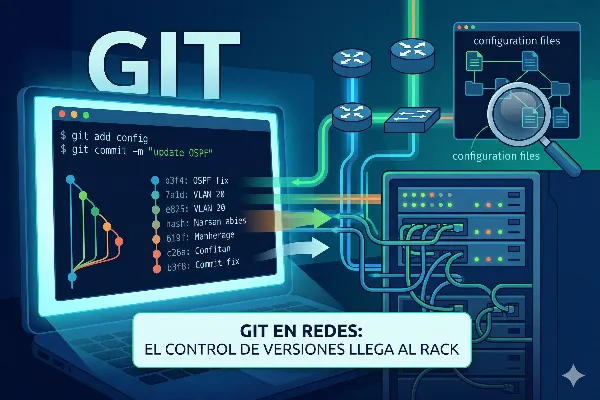 ¿Git en redes? Por qué es el aliado que le falta a tu infraestructura