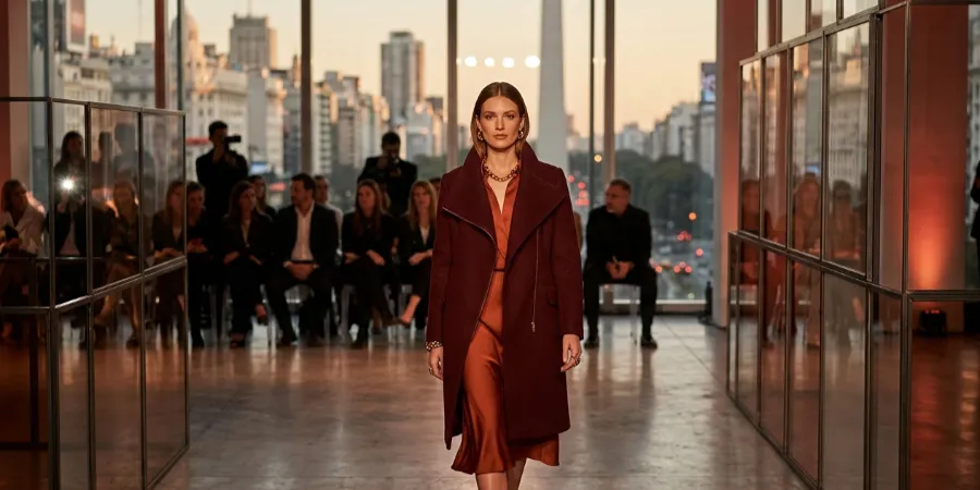 Layering, texturas y colores tierra: lo que vas a ver en las vidrieras argentinas este otoño