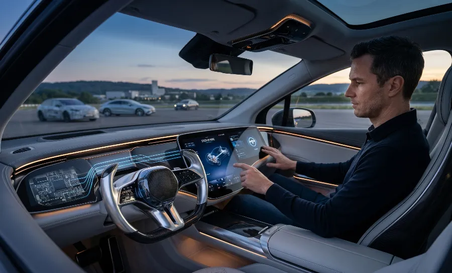 Dirección por cable en 2026: cómo la ingeniería alemana revoluciona la forma en que controlamos los autos