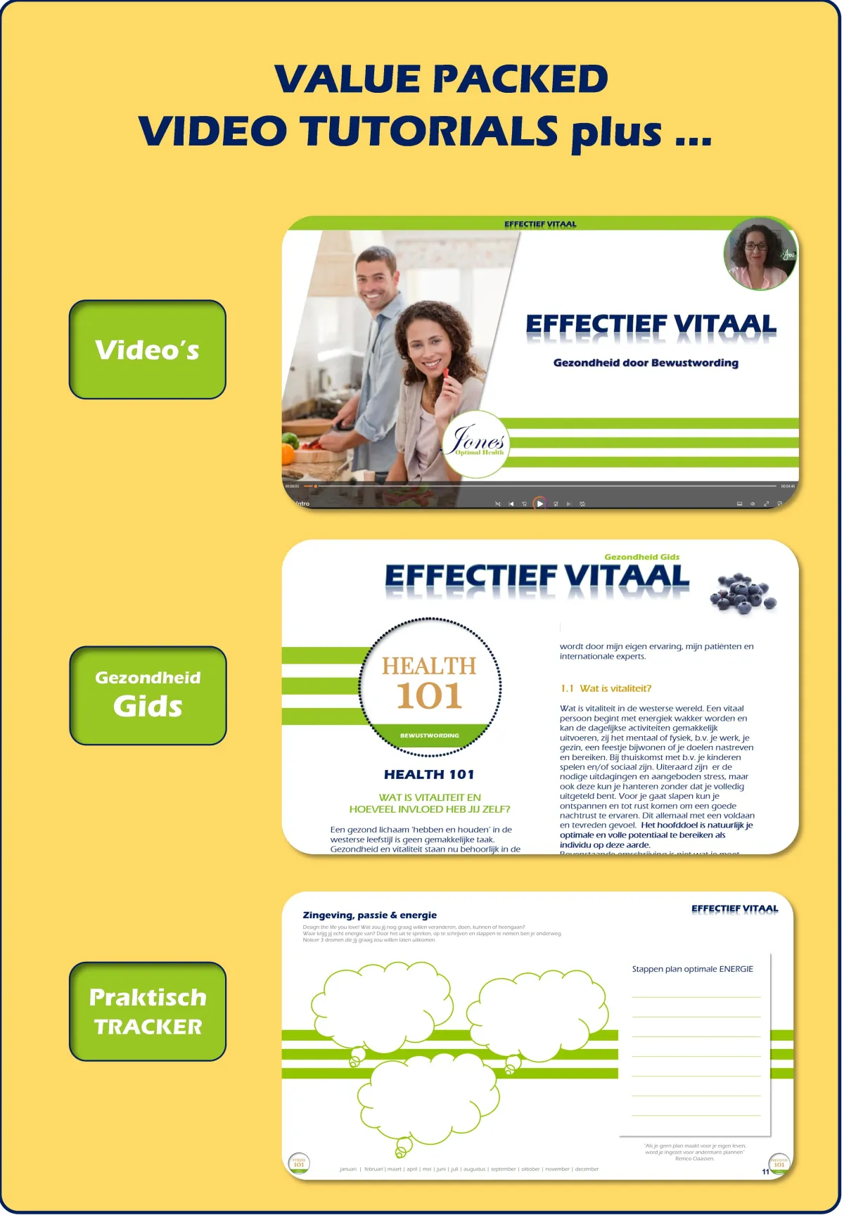 Easy simple easy to follow video tutorials