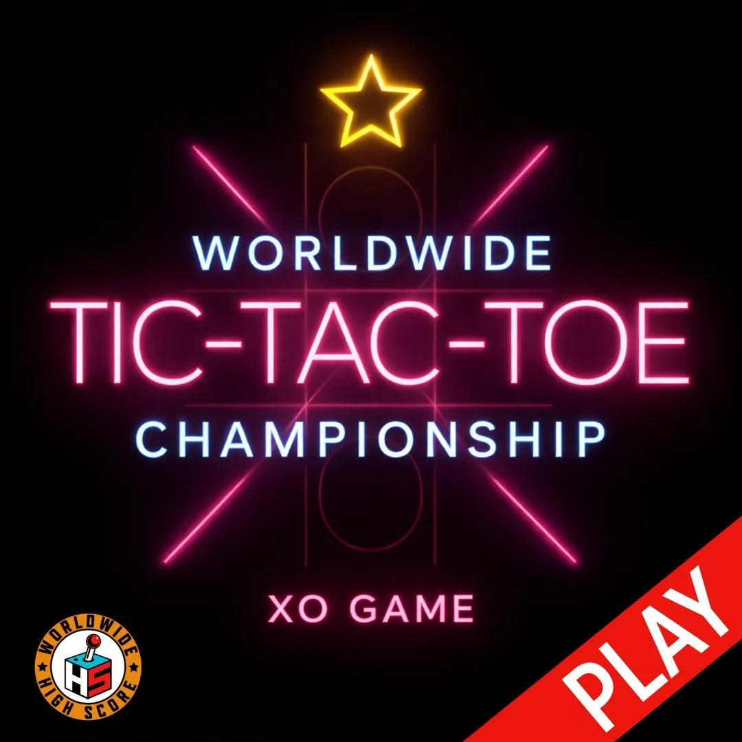 Worldwide Tic Tac Toe Championship XO Game