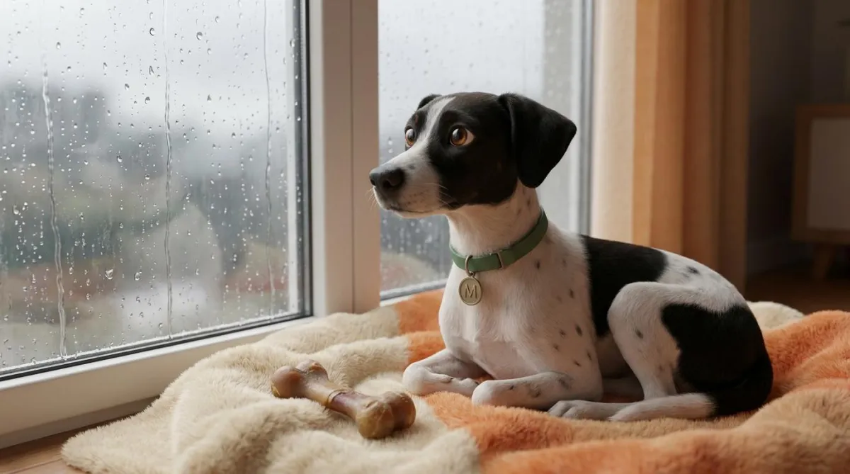 Días de lluvia con perro