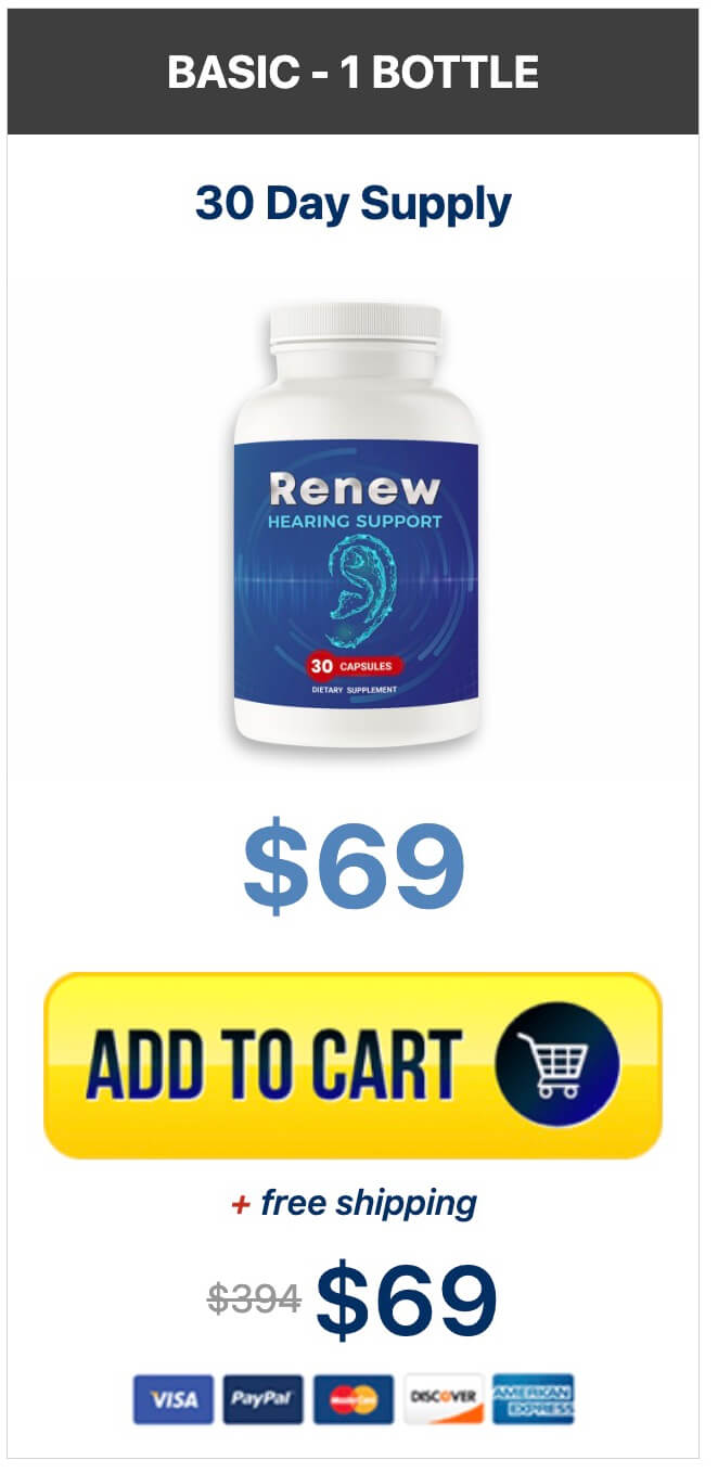 Renew Hearing Support-30-days-supply