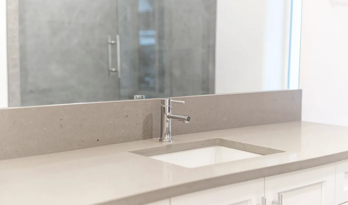Custom bathroom countertops