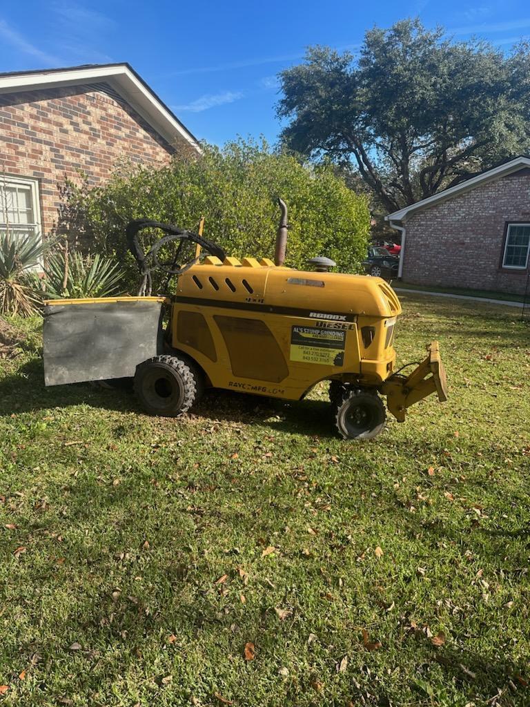 Stump Grinding in Charleston SC