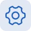 Cog icon