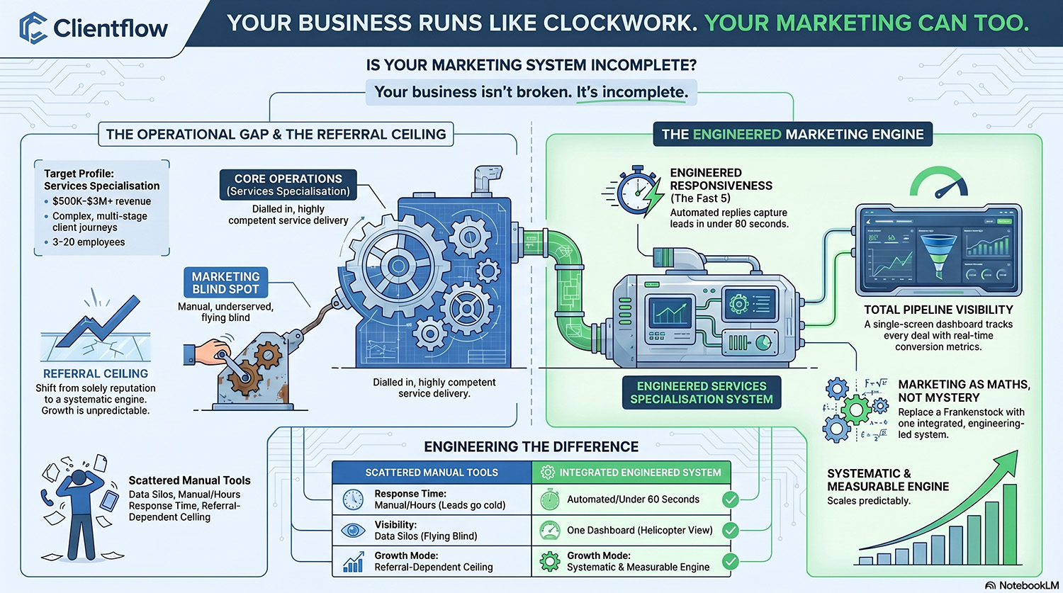 Your Marketing Can Run Like Clockwork infographic