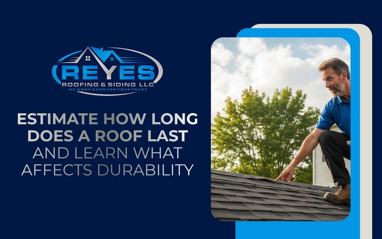 Contractor checking shingles to explain how long does a roof last