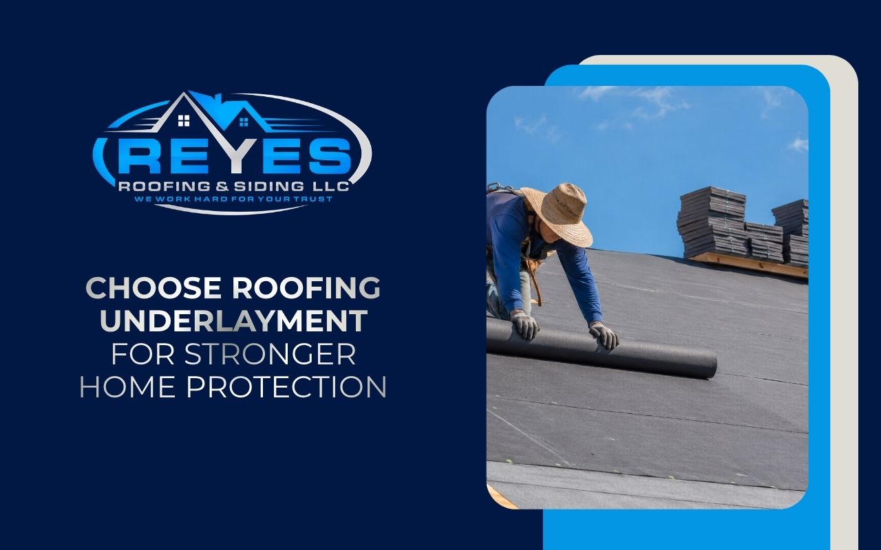 Choose Roofing Underlayment For Stronger Home Protection